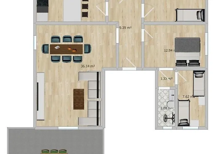 Appartement Midnight Loft Gelsenkirchen